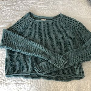 Green Knit Sweater